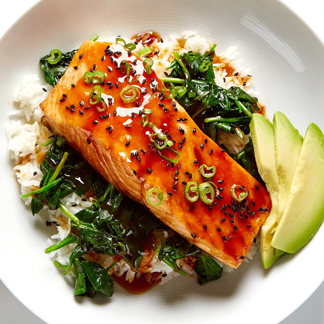 TERIYAKI  Salmon & Rice